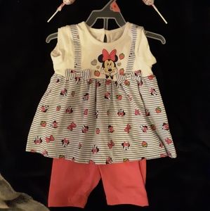 New Disney mini mouse short set